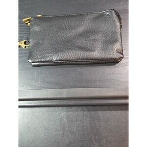 Sax Women's Black And Gold Wallet